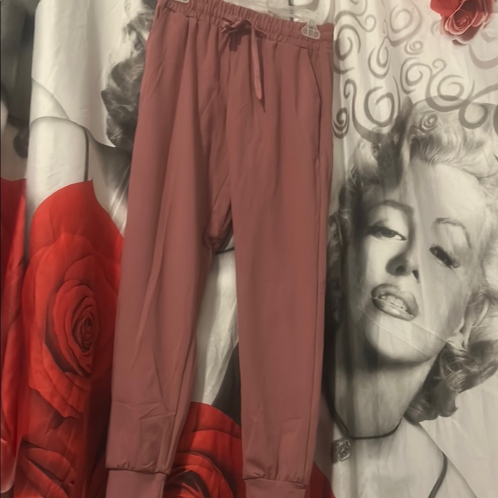 Pink Jogger Pants